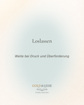Loslassen - Weite bei Druck und Überforderung I 16 Impulskarten
